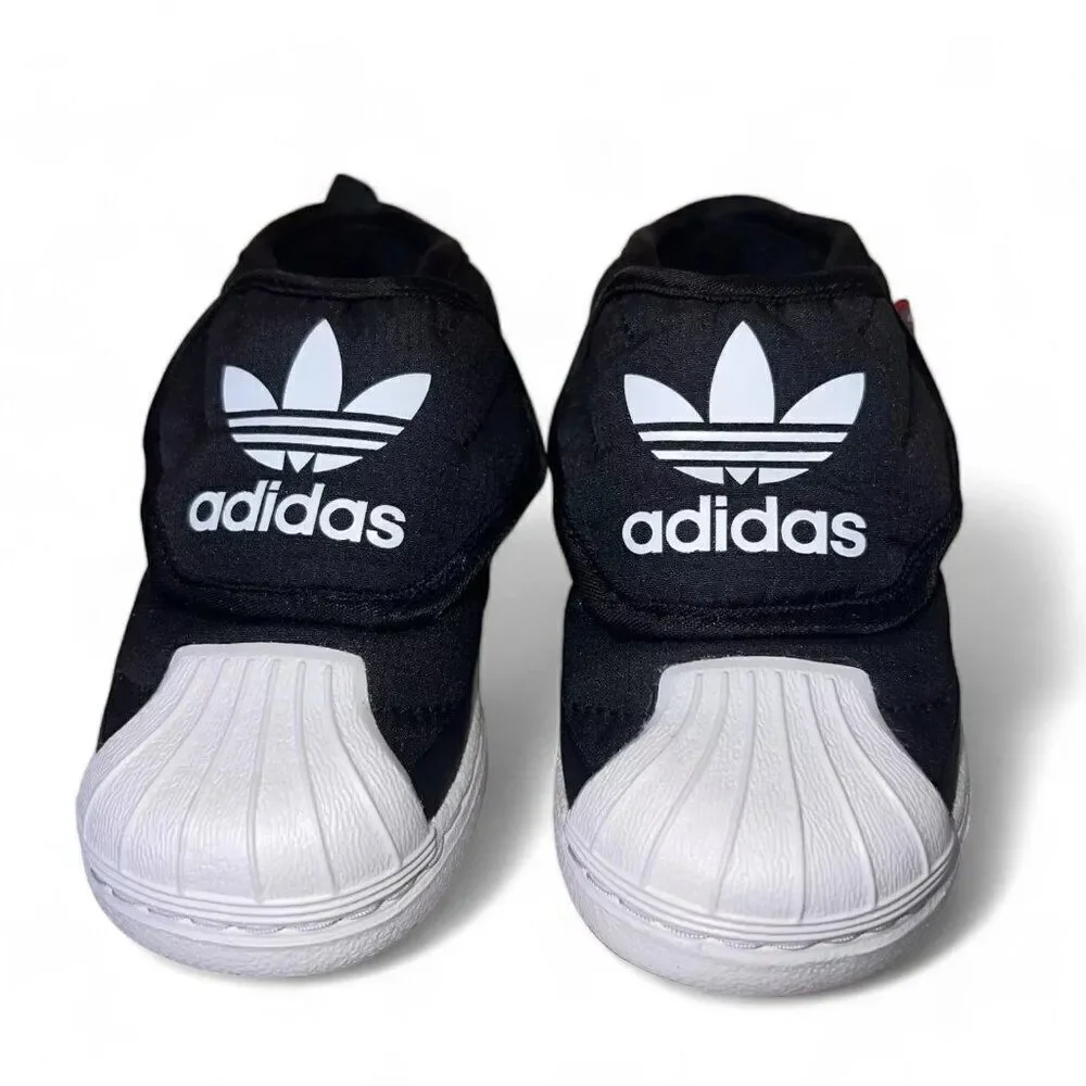 Adidas‎ Originals Superstar 360 Boots Black/White FV7266 Infant 5.5 UK 5 EU 21